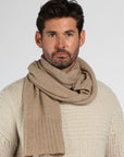 Ribbed Cashmere Scarf