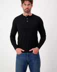 Baby Cashmere Henley (Men's)