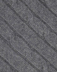 Cable Cashmere Throw