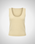 Womens Crop Cashmere Tank - Custom