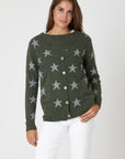 Relaxed Cashmere Star Crew - Nuan Cashmere - classic - elegant - cashmere