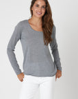 Fine Cashmere Crew Neck - Nuan Cashmere - classic - elegant - cashmere