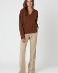 Collared Polo Sweater - Nuan Cashmere - classic - elegant - cashmere