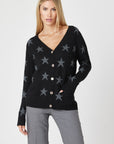 Relaxed Cashmere Star Cardigan - Nuan Cashmere - classic - elegant - cashmere