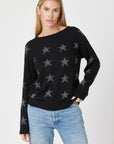 Relaxed Cashmere Star Crew - Nuan Cashmere - classic - elegant - cashmere