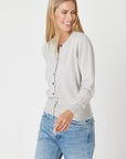 Cropped Cardigan - Nuan Cashmere - classic - elegant - cashmere