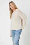 Chunky Handknit Sweater - Nuan Cashmere - classic - elegant - cashmere
