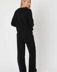 Wide Leg Cashmere Pant - Nuan Cashmere - classic - elegant - cashmere