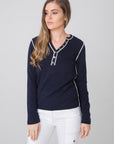 Cashmere Henley - Nuan Cashmere - classic - elegant - cashmere