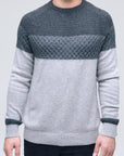Textured Ski Sweater - Nuan Cashmere - classic - elegant - cashmere