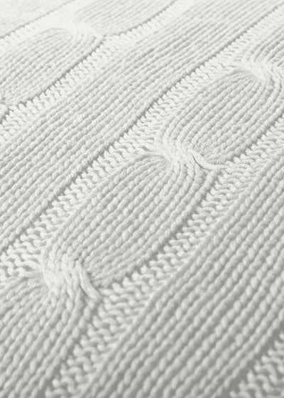 Lumbar Cable Cushion - Nuan Cashmere - classic - elegant - cashmere