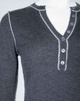 Cashmere Henley - Nuan Cashmere - classic - elegant - cashmere