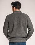 Ribbed Cashmere Bomber - Nuan Cashmere - classic - elegant - cashmere
