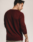 Waffle Henley - Nuan Cashmere - classic - elegant - cashmere