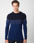 Tri-Colour Cable Sweater - Nuan Cashmere - classic - elegant - cashmere