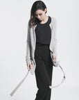 Belted Cardigan Jacket - Nuan Cashmere - classic - elegant - cashmere