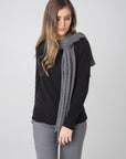 Edged Scarf - Nuan Cashmere - classic - elegant - cashmere
