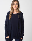 Slouchy Cardigan - Nuan Cashmere - classic - elegant - cashmere