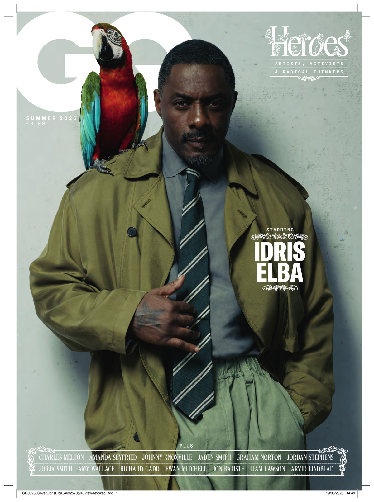 GQ June and July 2026 cover