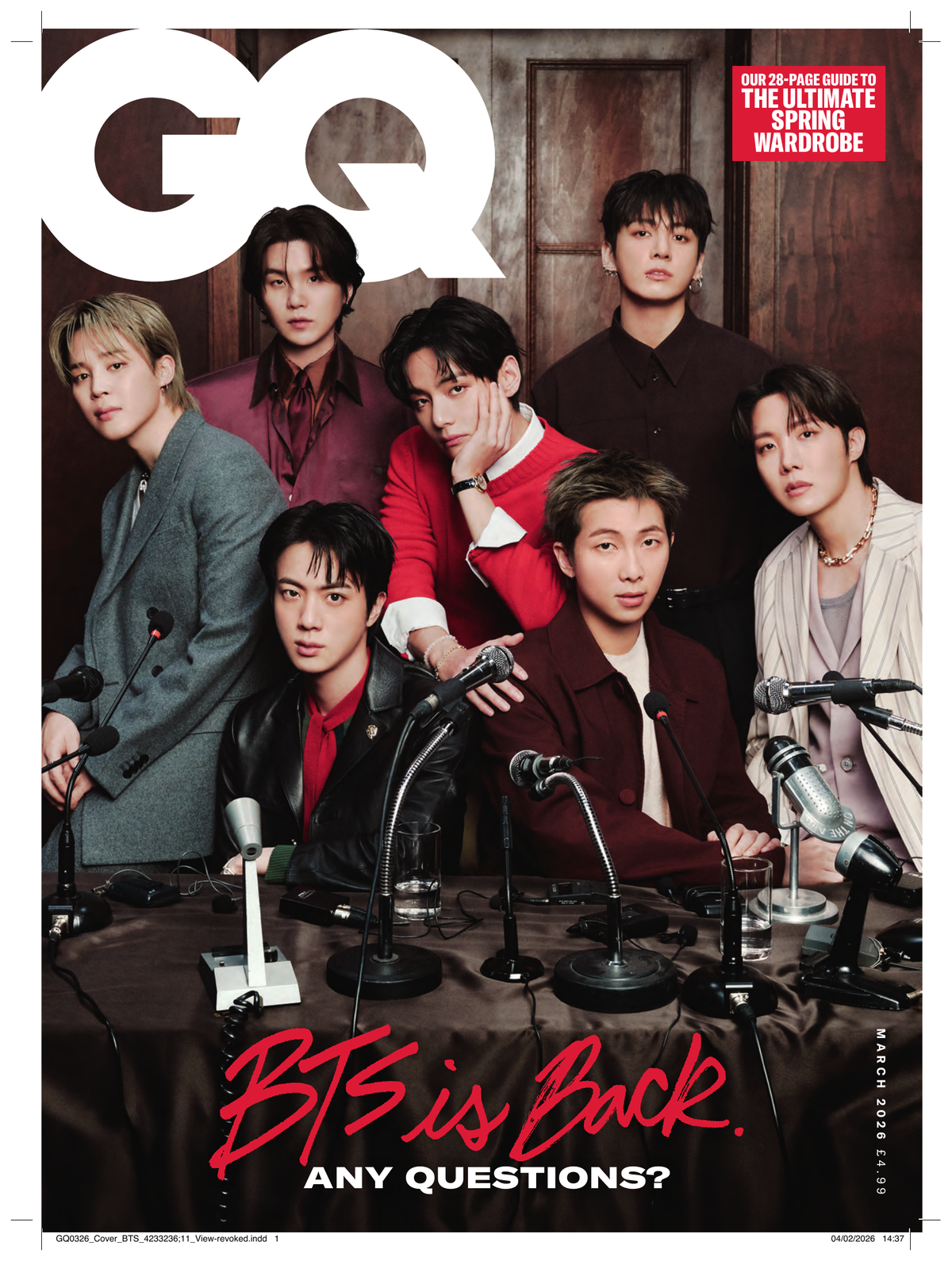 GQ March 2026 cover