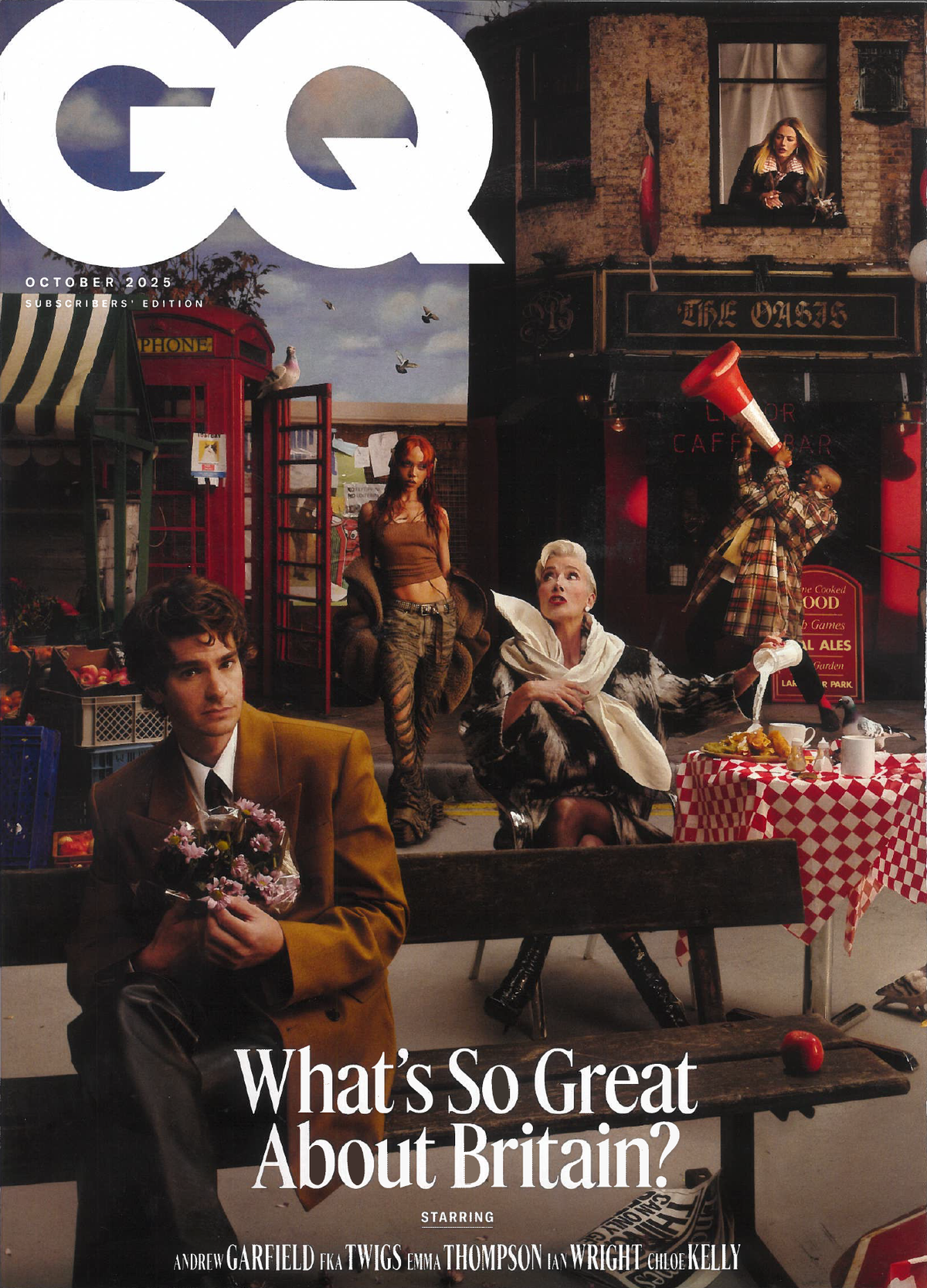GQ October 2025 cover