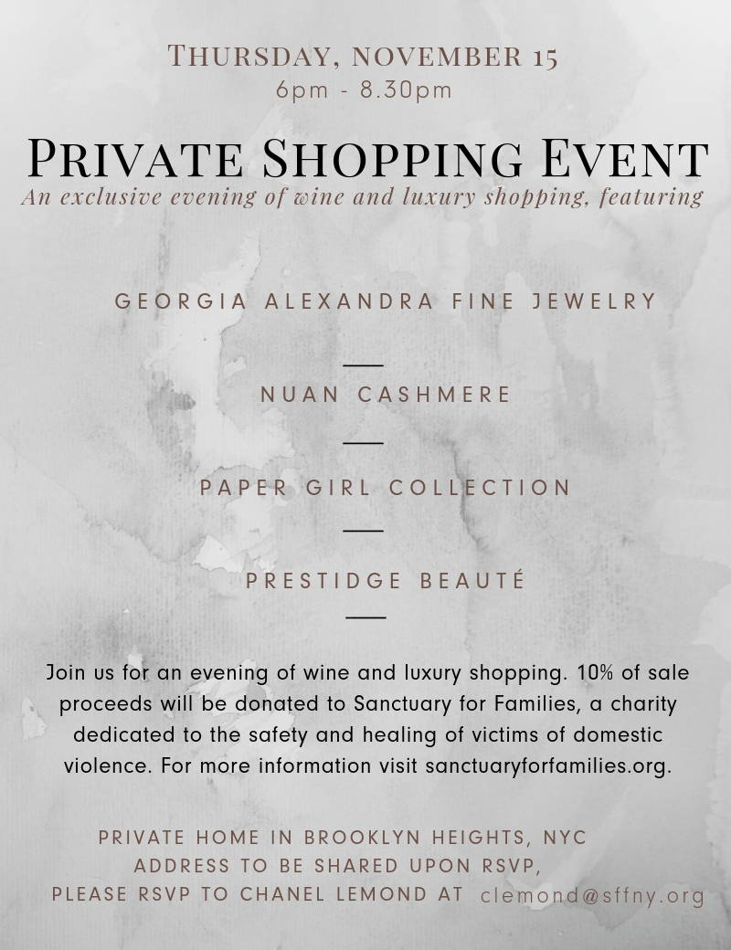 Private Shopping Event