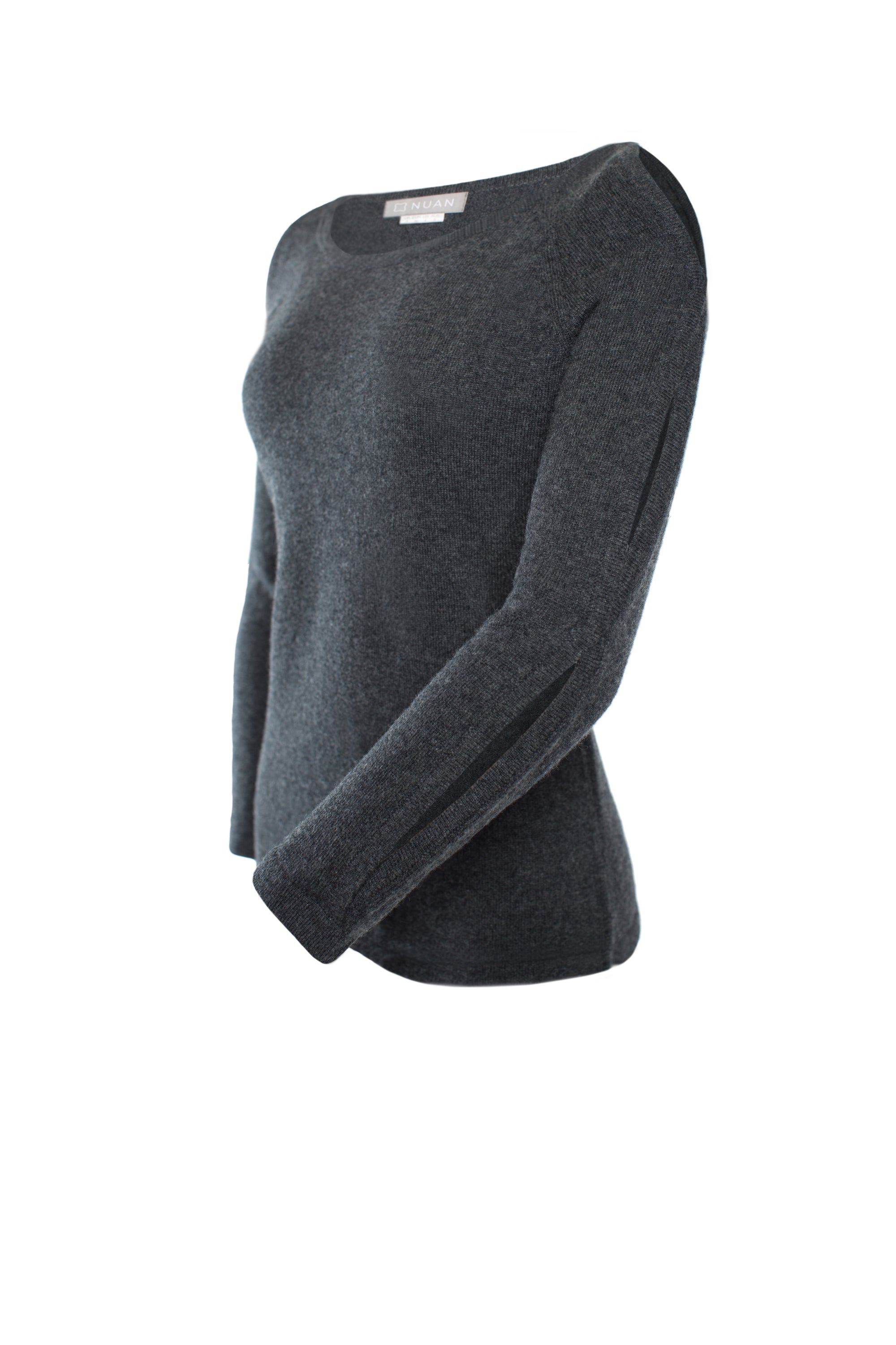 Eyelet Top - Nuan Cashmere - classic - elegant - cashmere