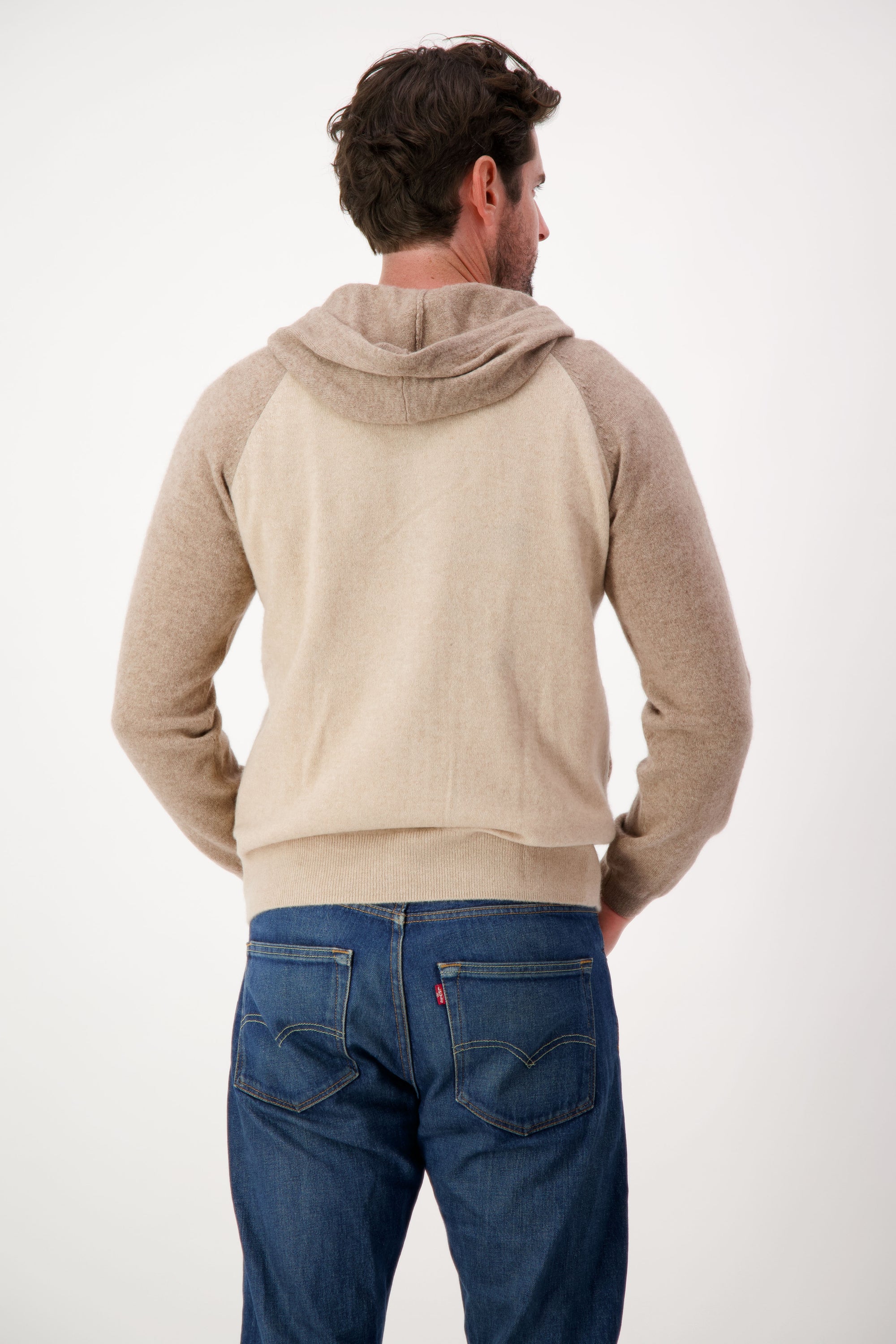 Baseball Cashmere Hoodie - Nuan Cashmere - classic - elegant - cashmere