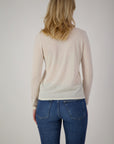 Worsted Cashmere Crew Neck - Nuan Cashmere - classic - elegant - cashmere