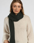 Ribbed Cashmere Scarf