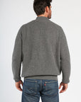 Ribbed Cashmere Bomber