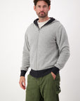 Double Layered Reversible Cashmere Hoodie - Nuan Cashmere - classic - elegant - cashmere