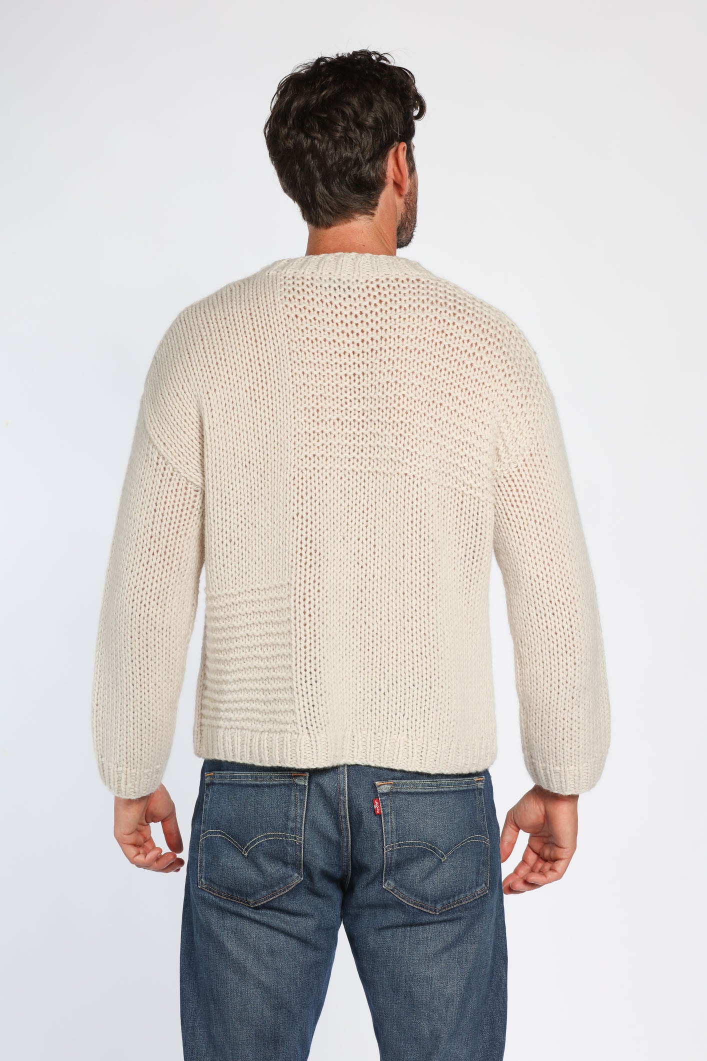 Patchwork Relaxed Sweater