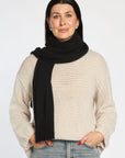 Ribbed Cashmere Scarf