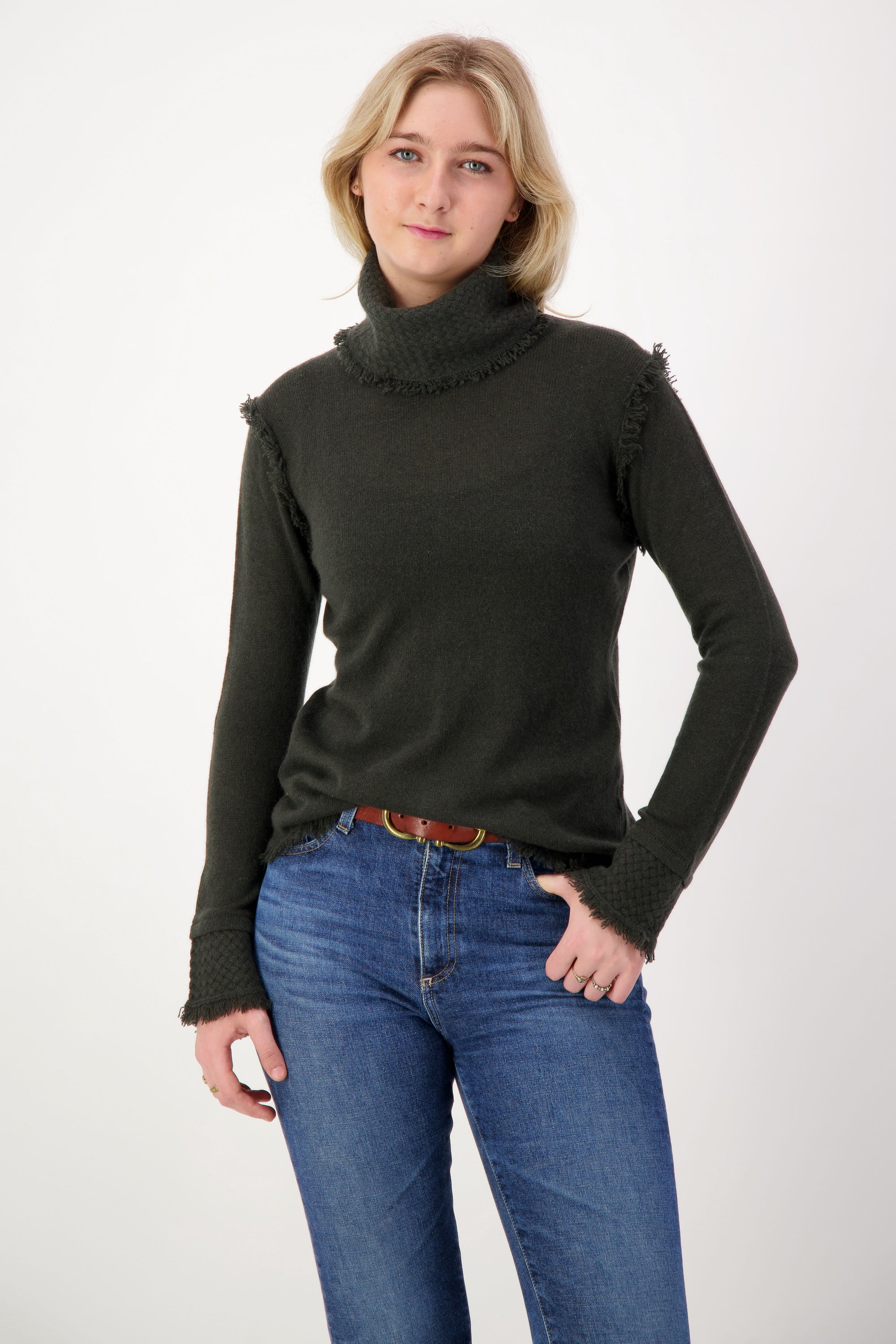 COCO Turtleneck - Loden - Nuan Cashmere - classic - elegant - cashmere