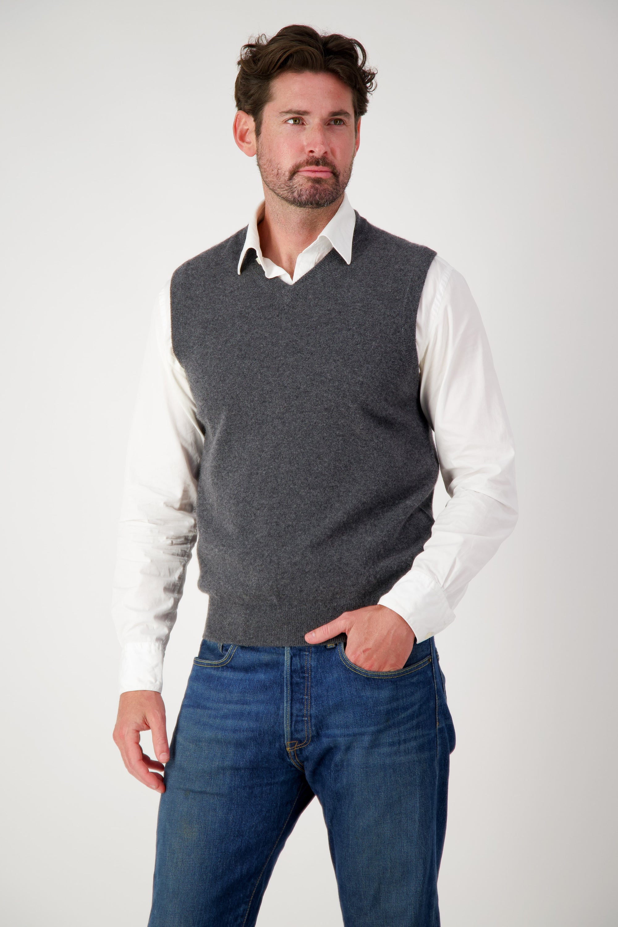 Cashmere Vest - Nuan Cashmere - classic - elegant - cashmere