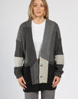 Patchwork Cashmere Coat