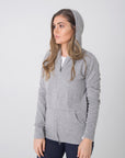 Colour Block Hoodie - Nuan Cashmere - classic - elegant - cashmere