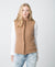 Coco Mandarin Vest - Nuan Cashmere - classic - elegant - cashmere