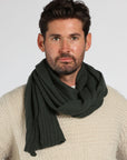 Ribbed Cashmere Scarf