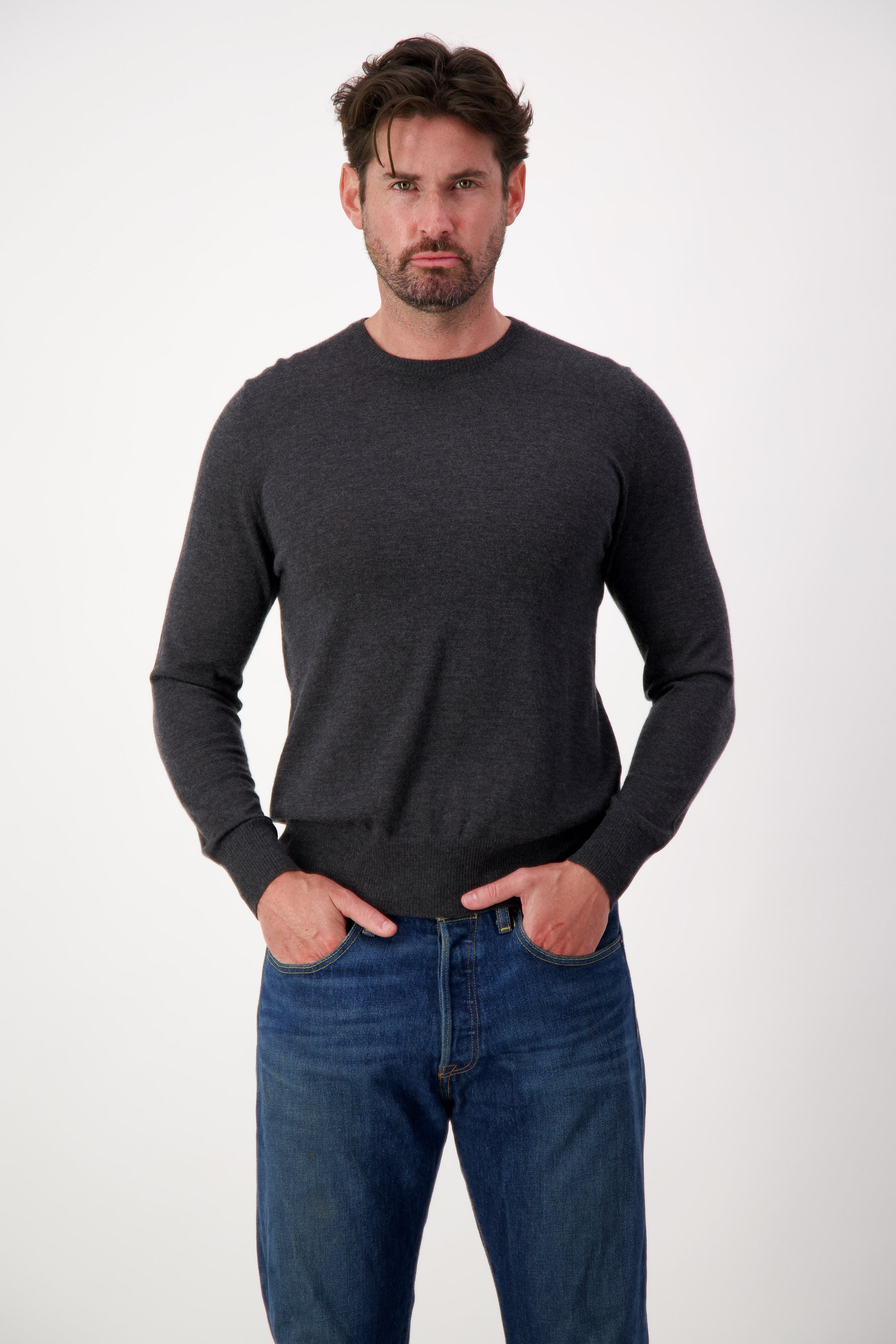 Baby Cashmere Crew Neck - Nuan Cashmere - classic - elegant - cashmere