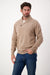 Cable Accent Cashmere Sweater