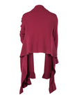 Ruffle Trim Cardiwrap - Nuan Cashmere - classic - elegant - cashmere