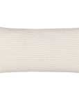 Ribbed Cashmere Lumbar Pillow