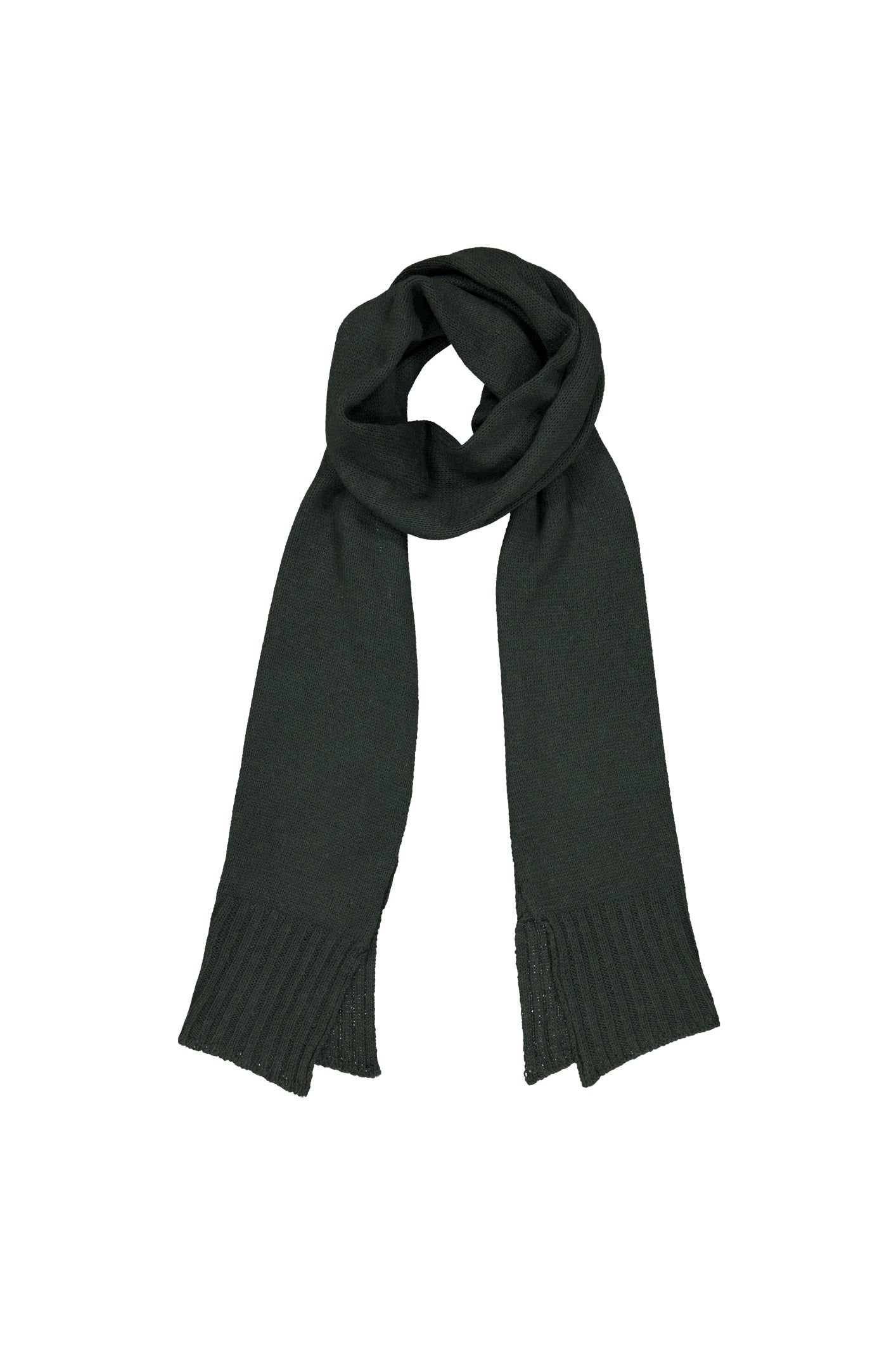 Ribbed Cashmere Scarf