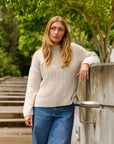 Patchwork Relaxed Sweater