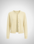 Womens Crop Cashmere Cardigan - Custom