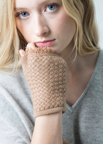 Experience Unmatched Comfort with COCO Mittens: Classic and Elegant Cashmere by Nuan Cashmere