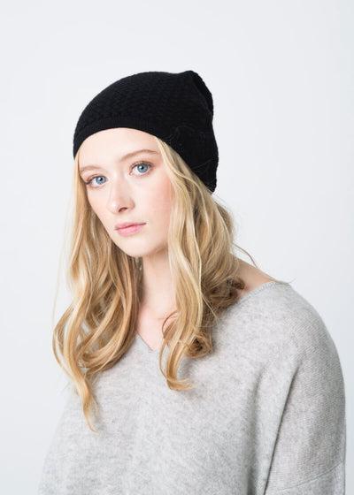 Classic Cashmere Beanie by Nuance Cashmere: Effortlessly Elegant