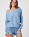 Off The Shoulder Sweater - Nuan Cashmere - classic - elegant - cashmere